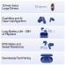 OnePlus Nord Buds 2r True Wireless in Ear Earbuds with Mic, 12.4mm Drivers, Playback:Upto 38hr case,4-Mic Design, IP55 Rating [Deep Grey]