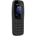 Nokia 105 Classic Keypad Phone Charcoal
