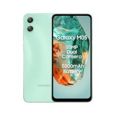 Samsung Galaxy M05 (Mint Green, 4GB RAM, 64 GB Storage) | 50MP Dual Camera | Bigger 6.7